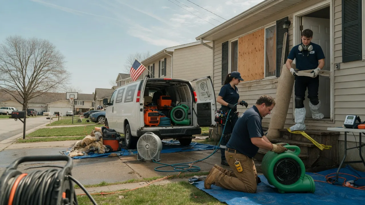 Water Damage Restoration in Denmark, TN near me